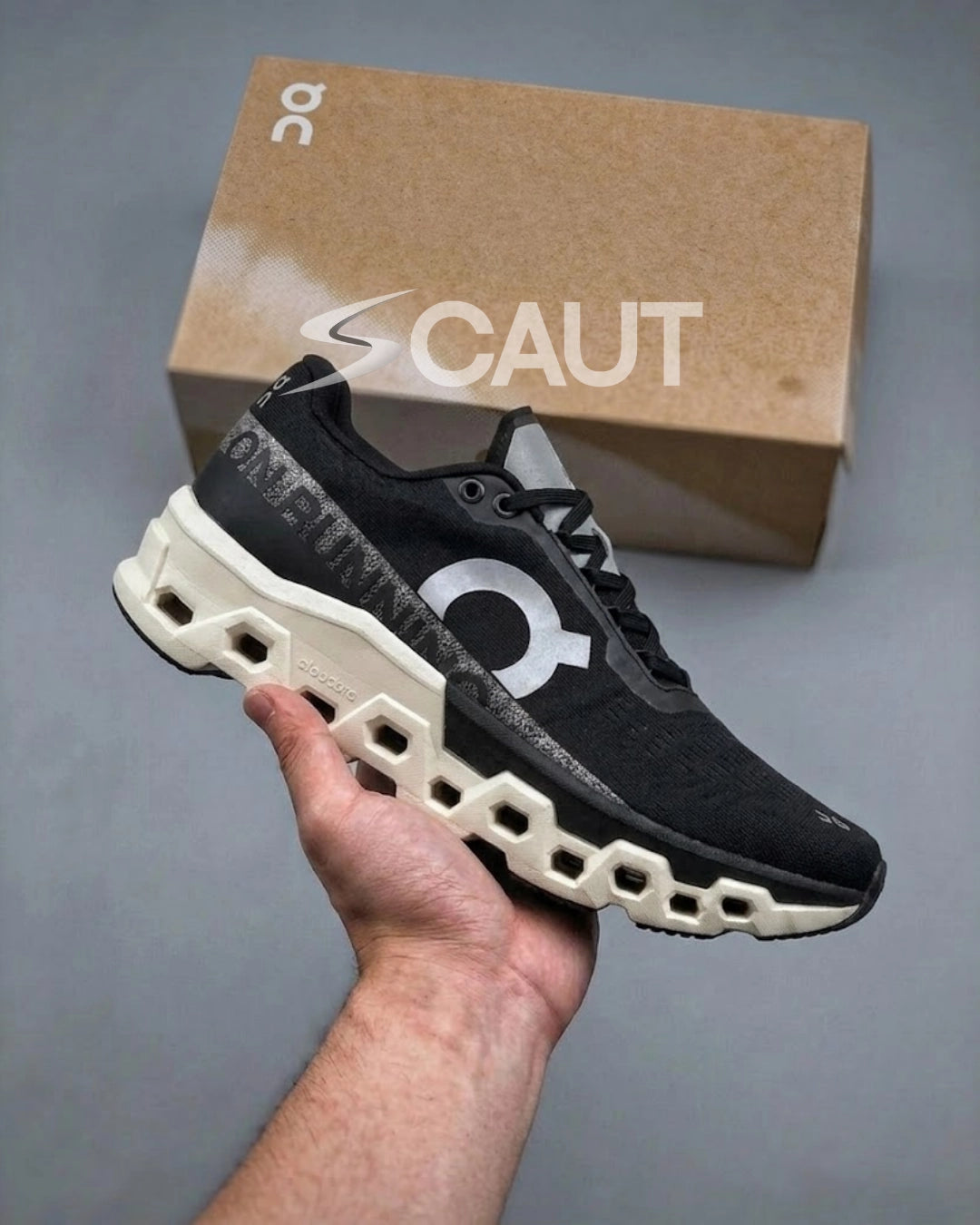 Tênis Masculino On Cloudmonster 2 Preto