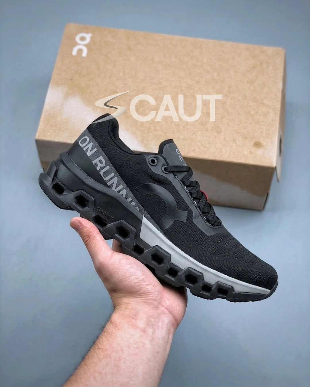 Tênis Masculino On Cloudmonster 2 All Black