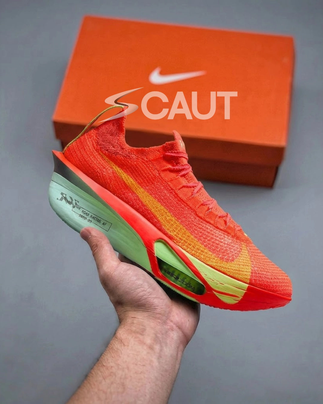 Tênis Nike Alpha Fly 3 Vermelho + Frete Rápido + Brinde Especial