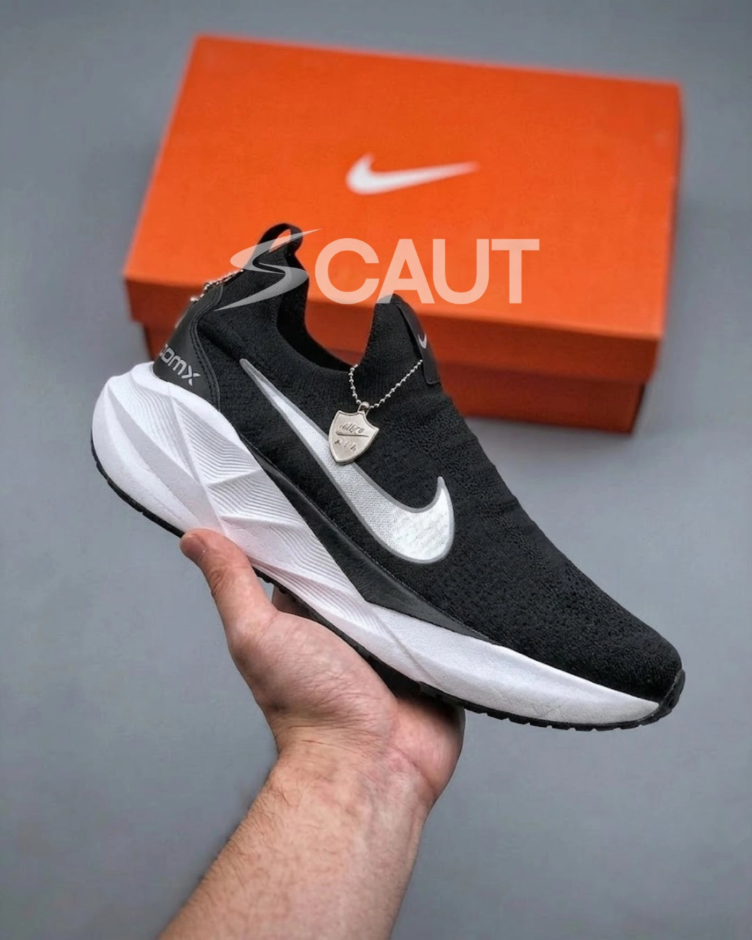 Tênis Nike Zoom X Meia Knit Preto + Brinde Especial