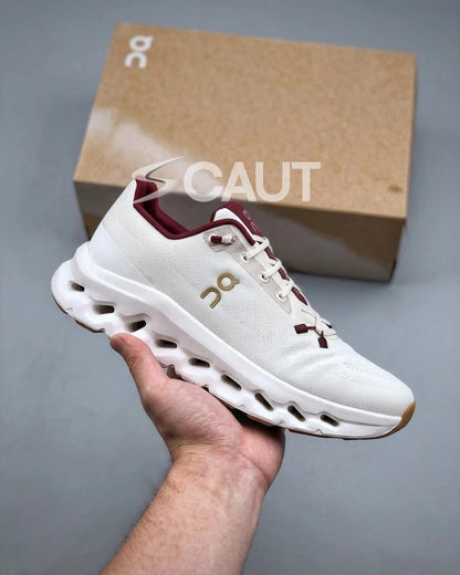 Tênis Feminino On Cloudtilt Branco e Vermelho + Brinde Especial + Frete Rápido