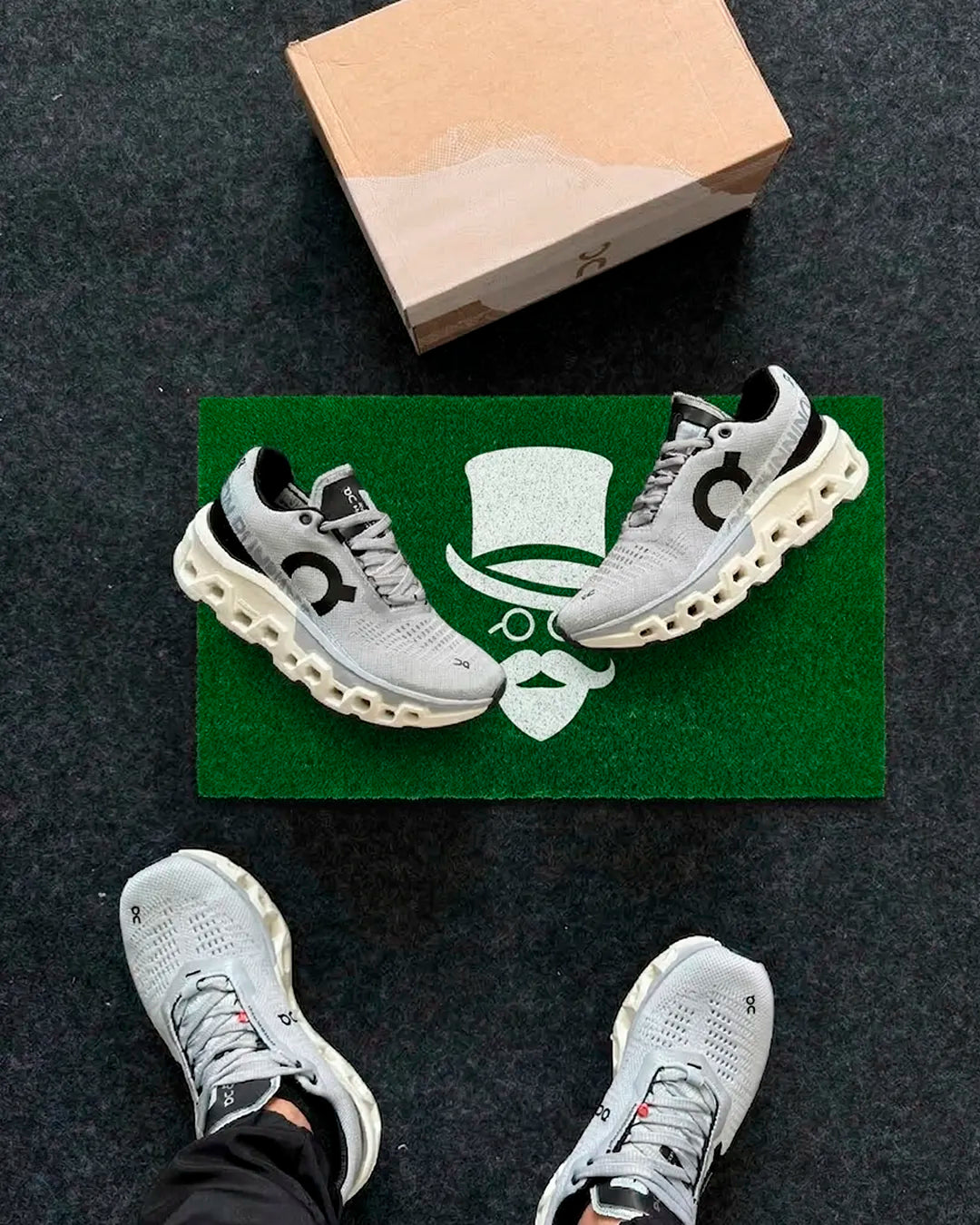 Tênis Masculino On Cloudmonster 2 Cinza