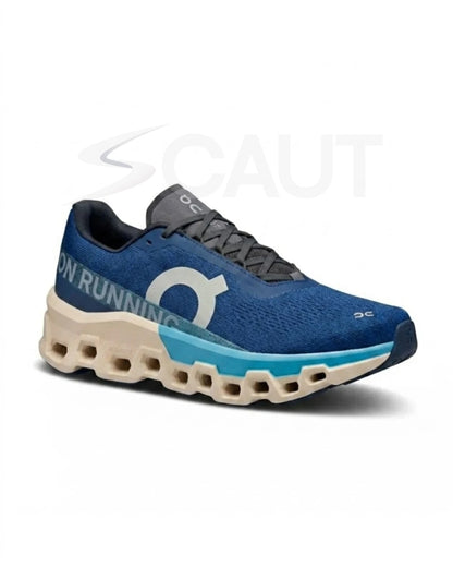 Tenis Masculino On Cloudmonster 2 Azul Marinho - Scaut