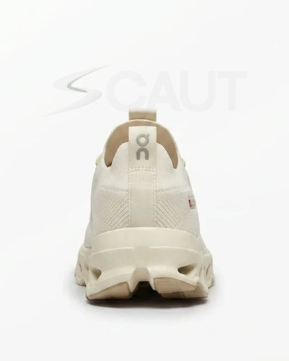 On Cloud Running Off White - Fundo